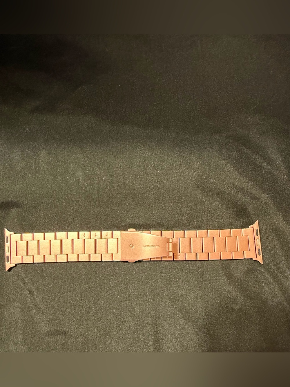 Source Unknown Rose Gold Stainless Steel Link Watch Band